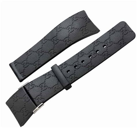 gucci ladies black strap watch|Gucci replacement watch strap.